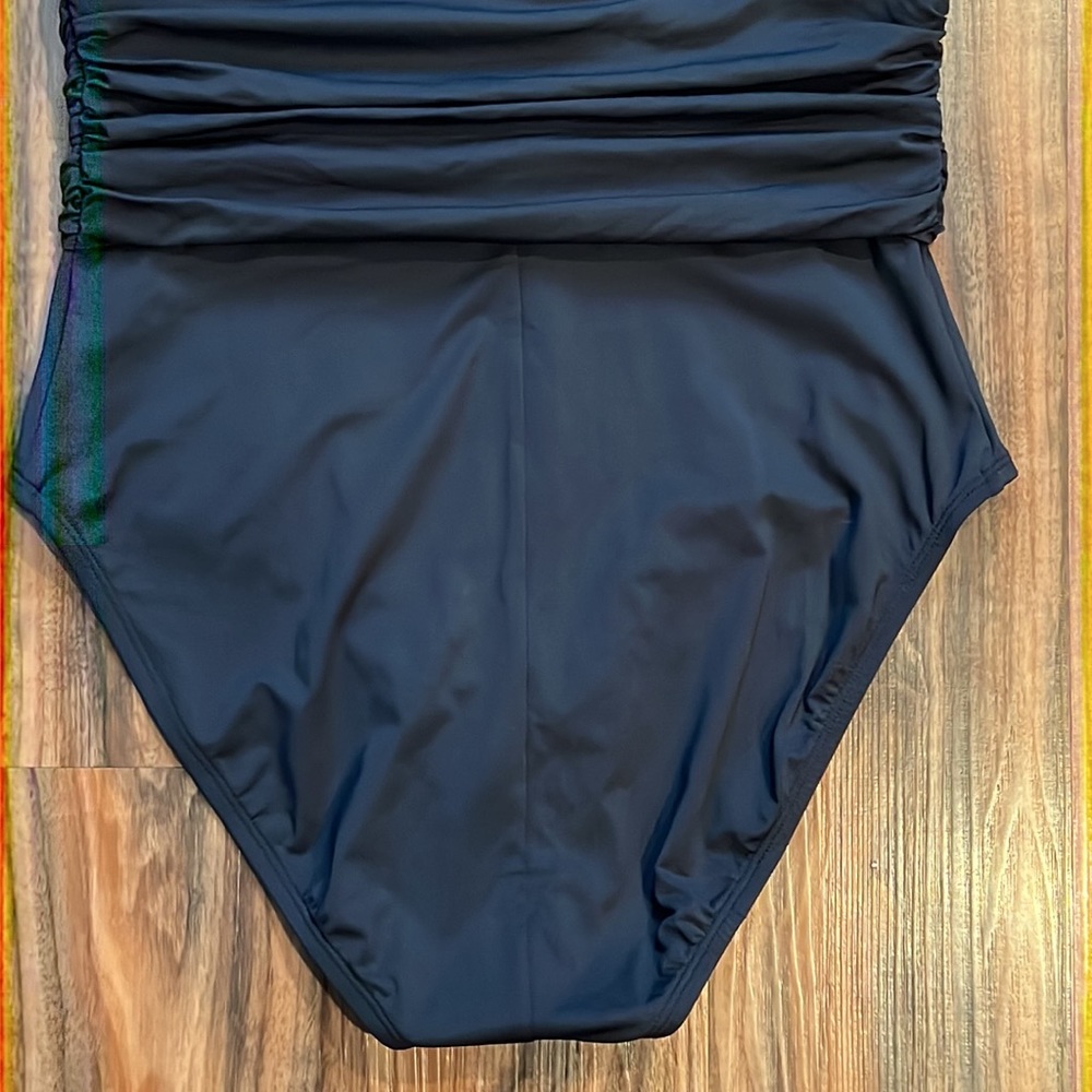 Bleu Rod Beattie High Neck Keyhole One Piece - Picture 10 of 16